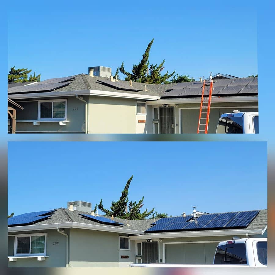 Solar panel cleaning in fairfield ca