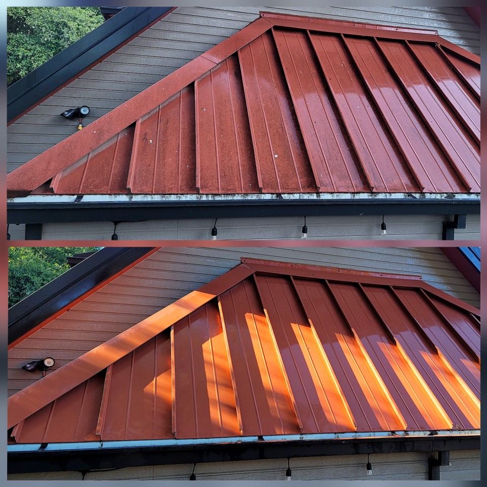 Metal roof soft