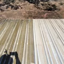 Metal Roof Washing 1