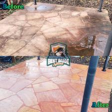 wood-fence-flagstone-cleaning-sonoma-ca 2